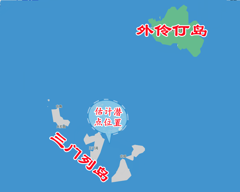 浪花排潜点位置图_21.3.21浪花排_海富瑜
